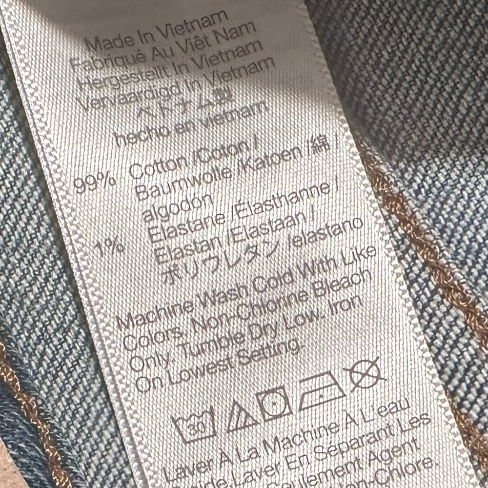 Madewell The Plus Mid-Rise Perfect Vintage Jean 28W in Light Wash Distressed NWT - Picture 12 of 16